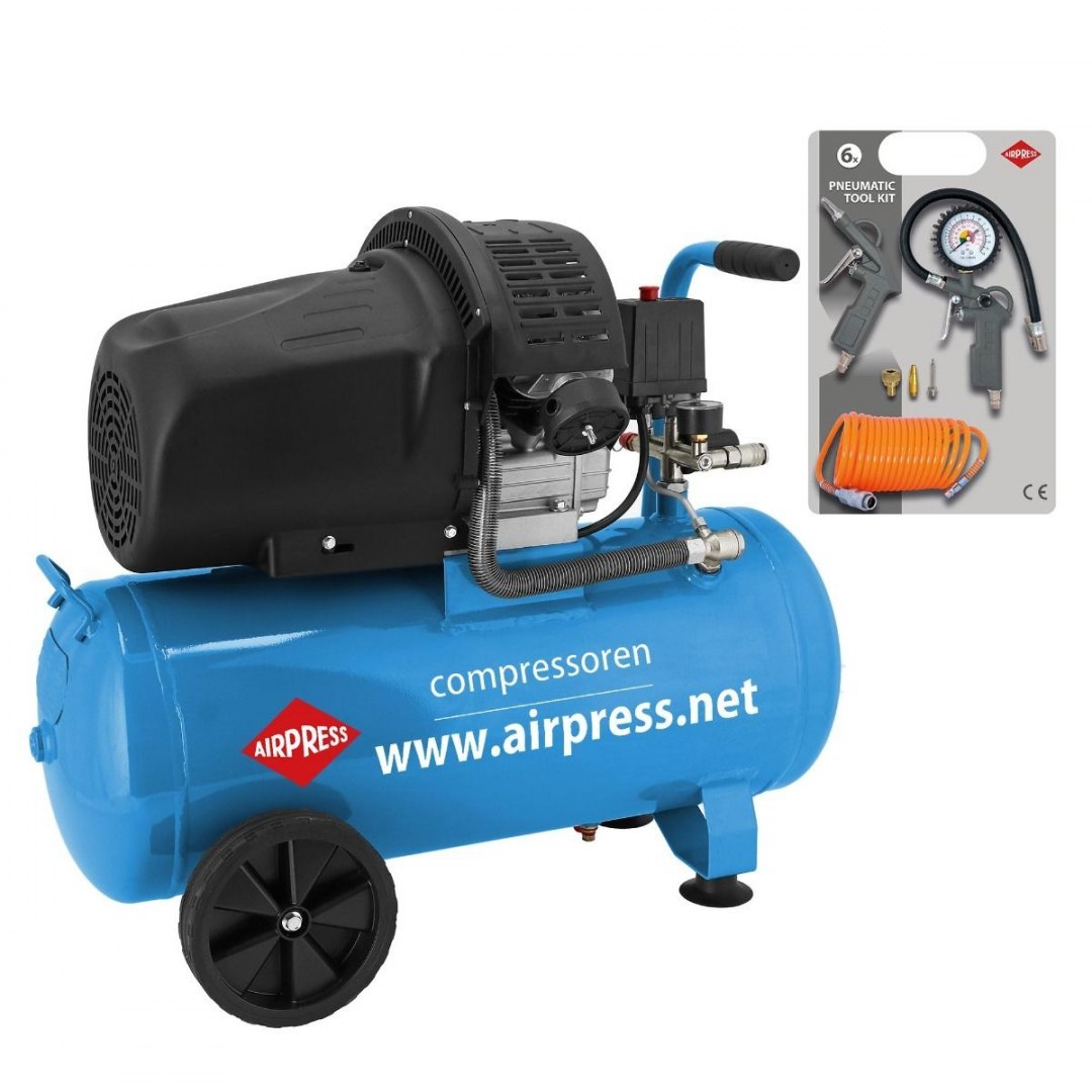 Airpress kompresor olejowy 50L 8bar 2200W SP425/8/50 + 4300027