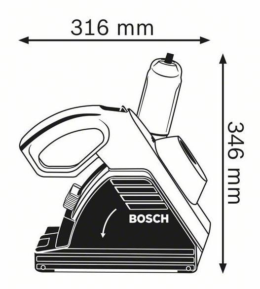 Bosch bruzdownica GNF35CA 1400W 35MM, 601621708