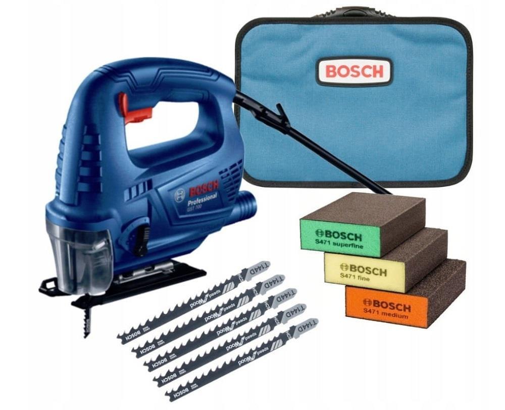 Bosch wyrzynarka GST 700 + akcesoria 06012A7021