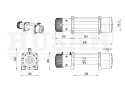 Husar Winch wyciągarka elektryczna BST 10000 LBS 12V