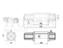 Husar Winch wyciągarka elektryczna BST S 12000 LBS 12V